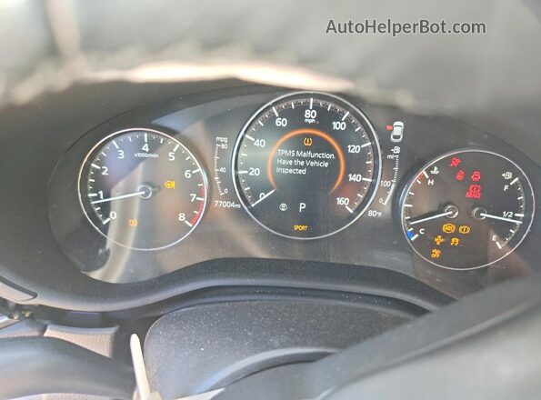 3MVDMABL6MM271990 2021 MAZDA CX-30 Blue Вид щитка приладів