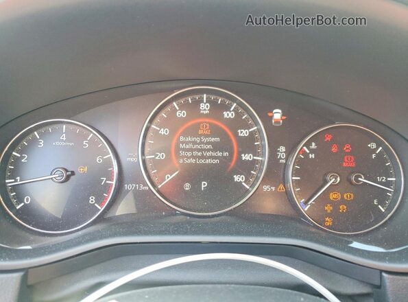 3MVDMBAM1PM548310 2023 MAZDA CX-30 Белый Вид щитка приборов