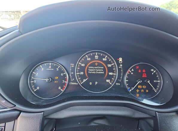 3MVDMBBL1MM249885 2021 MAZDA CX-30 Blue Вид щитка приладів