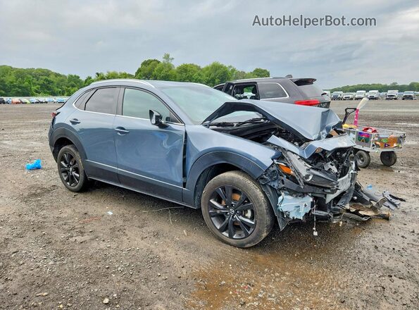 3MVDMBCL2NM429943 2022 MAZDA CX-30 Blue Передня права чверть