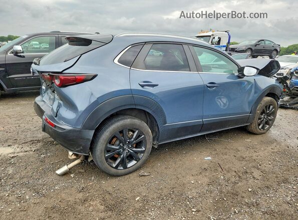 3MVDMBCL2NM429943 2022 MAZDA CX-30 Blue Задня права чверть