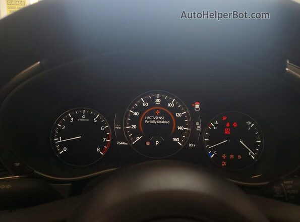 3MVDMBCM1SM836821 2025 MAZDA CX-30 Gray Вид щитка приладів