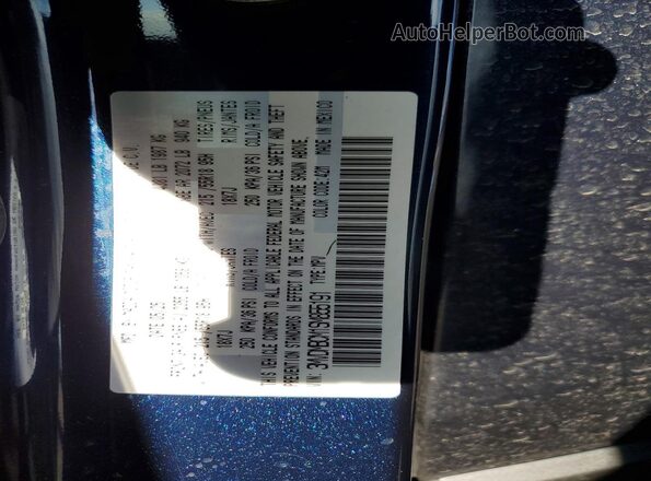 3MVDMBCM1SM855191 2025 MAZDA CX-30 Blue Widok komory silnika