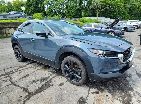 3MVDMBCM3PM571794 2023 MAZDA CX-30 Синий Передняя правая четверть