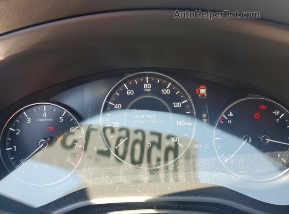 3MVDMBCM7SM856247 2025 MAZDA CX-30 Charcoal Вид щитка приладів