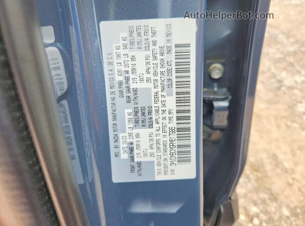 3MVDMBCM9RM617986 2024 MAZDA CX-30 Синий Панорамный вид салона 360°
