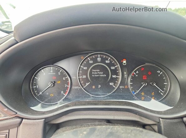 3MVDMBCM9SM769725 2025 MAZDA CX-30 Gray Вид щитка приладів