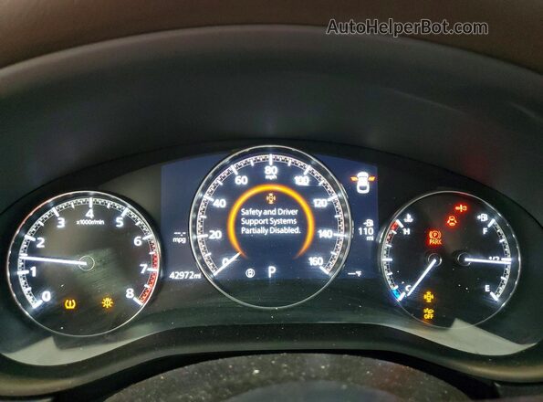 3MVDMBDL5MM238613 2021 MAZDA CX-30 Blue Вид щитка приладів