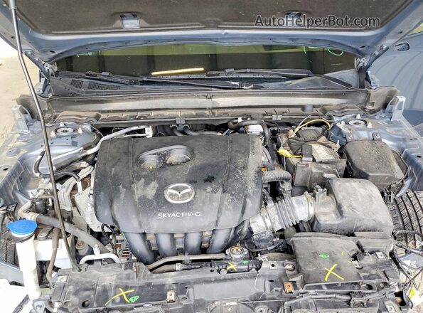 3MVDMBDL5MM238613 2021 MAZDA CX-30 Blue Вид підкапотного простору