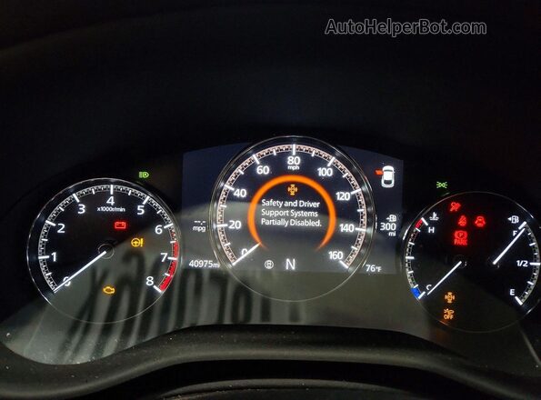 3MVDMBDM4PM518214 2023 MAZDA CX-30 Gray ხელსაწყოთა პანელის ხედი