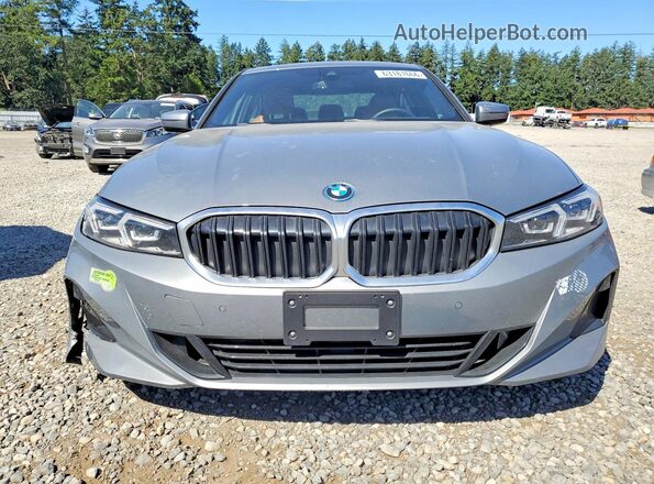 3MW39FF04P8C95291 2023 BMW 3 SERIES Silver Widok z przodu