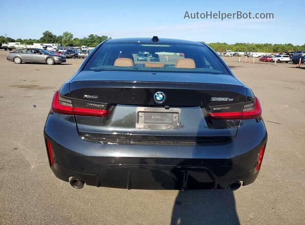 3MW39FS09P8D35211 2023 BMW 3 SERIES Black Вид ззаду