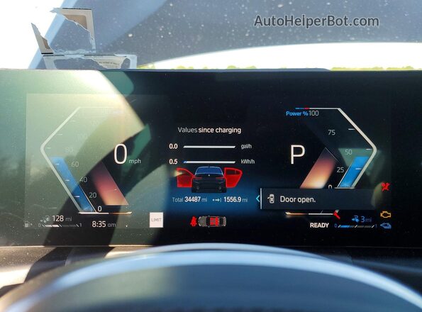 3MW39FS09P8D35211 2023 BMW 3 SERIES Black Вид щитка приладів