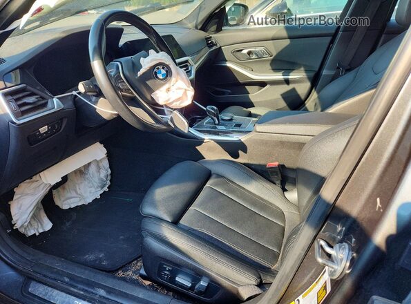 3MW5R1J00L8B23658 2020 BMW 3 SERIES Gray Սալոնի դիմացի տեսք
