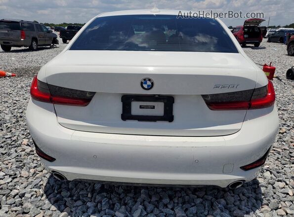 3MW5R1J03L8B09558 2020 BMW 3 SERIES White Widok z tyłu