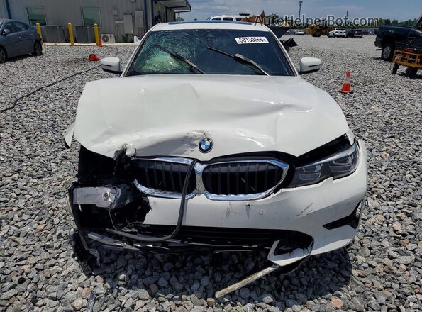 3MW5R1J03L8B09558 2020 BMW 3 SERIES White Widok z przodu