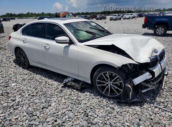 3MW5R1J03L8B09558 2020 BMW 3 SERIES White Przód prawy