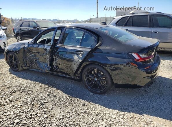 3MW5R1J09N8C41484 2022 BMW 3 SERIES Black Tył lewy