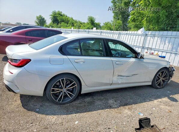 3MW5R7J00M8B49634 2021 BMW 3 SERIES White Tył prawy