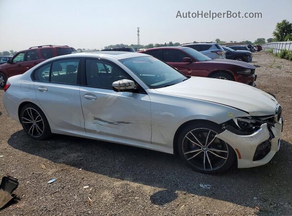 3MW5R7J00M8B49634 2021 BMW 3 SERIES White Przód prawy