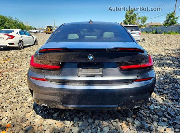 3MW5R7J02L8B22529 2020 BMW 3 SERIES Серый Вид сзади