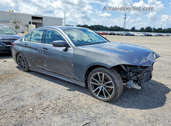 3MW5R7J03M8C00575 2021 BMW 3 SERIES Gray Przód prawy