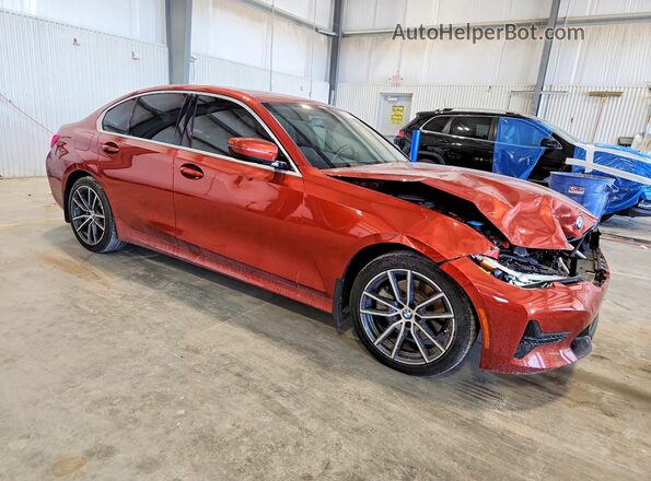3MW5R7J04L8B33192 2020 BMW 3 SERIES Orange Front right