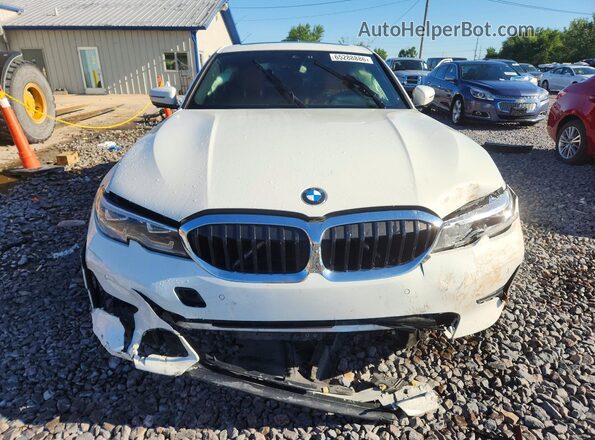 3MW5R7J06N8C51618 2022 BMW 3 SERIES White Front view