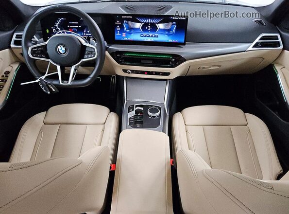 3MW69CW03T8F94244 2026 BMW 3 SERIES Black Dashboard view