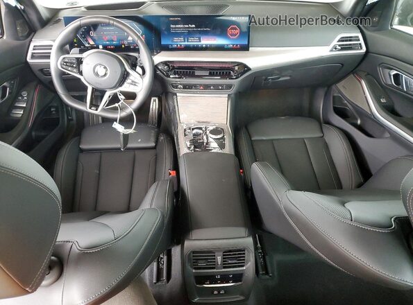 3MW69CW06T8G11375 2026 BMW 3 SERIES Black Widok deski rozdzielczej