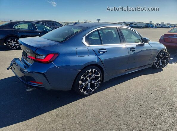 3MW69CW08S8F21398 2025 BMW 3 SERIES Blue უკანა მარჯვენა