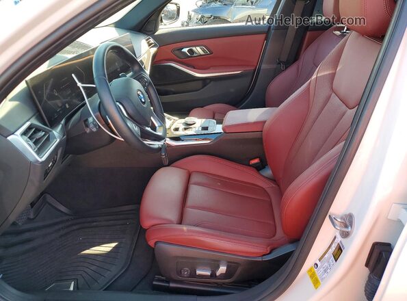 3MW69FF03P8D23739 2023 BMW 3 SERIES Белый Вид салона спереди