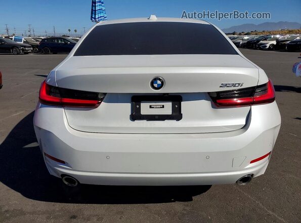 3MW69FF03P8D23739 2023 BMW 3 SERIES Белый Вид сзади
