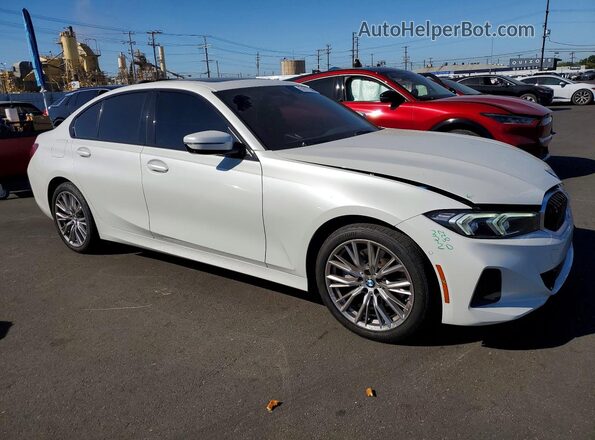 3MW69FF03P8D23739 2023 BMW 3 SERIES Белый Передняя правая четверть