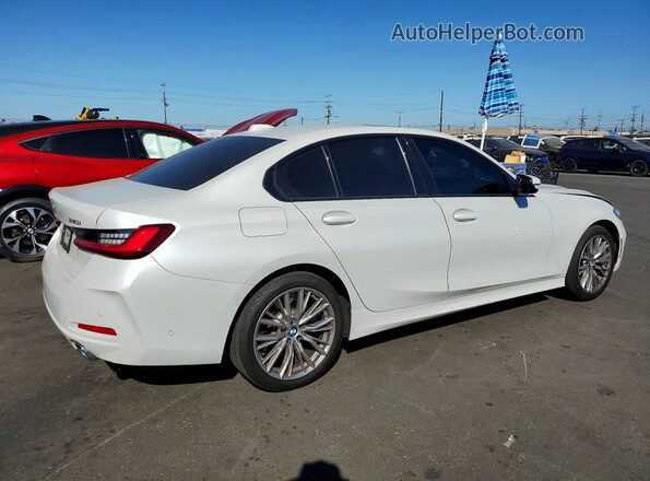 3MW69FF03P8D23739 2023 BMW 3 SERIES Белый Задняя правая четверть
