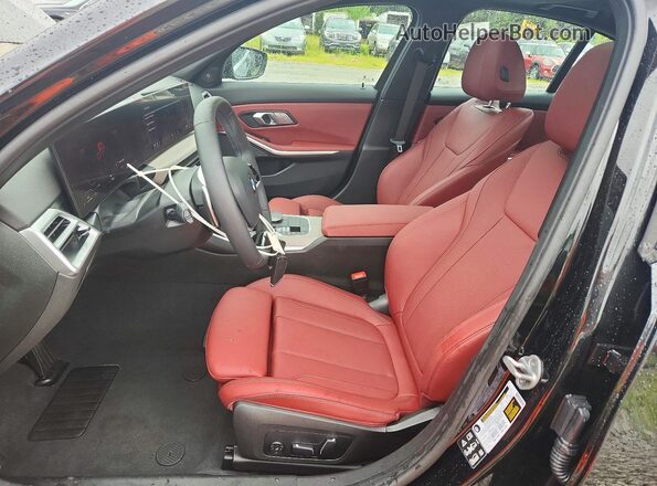 3MW89CW04S8F48185 2025 BMW 3 SERIES Black Front interior view