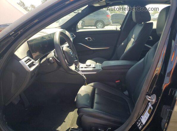 3MW89CW08T8F88318 2026 BMW 3 SERIES Black Front interior view