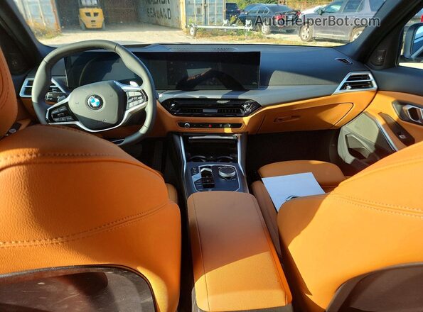 3MW89CW09T8G32357 2026 BMW 3 SERIES White Dashboard view