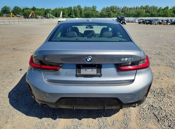 3MW89FF07P8C80354 2023 BMW 3 SERIES Gray Вид ззаду