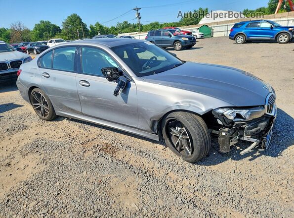 3MW89FF07P8C80354 2023 BMW 3 SERIES Gray Передня права чверть