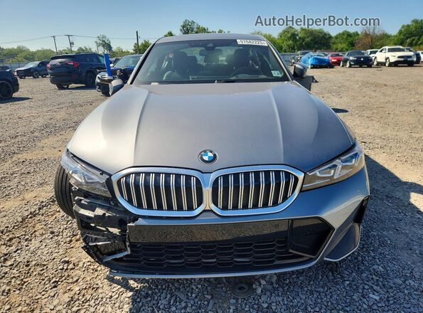 3MW89FF07P8C80354 2023 BMW 3 SERIES Gray Вид спереду
