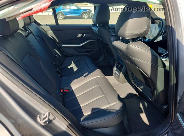 3MW89FF07P8C80354 2023 BMW 3 SERIES Gray Вид задніх сидінь