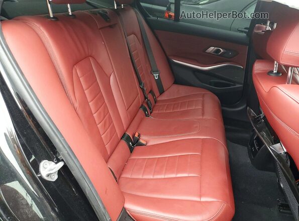 3MW89FF09P8D40537 2023 BMW 3 SERIES Black Widok tylnych siedzeń