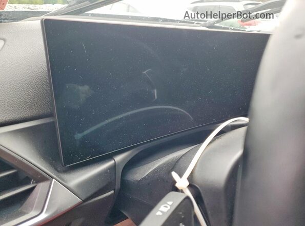 3MW89FF09P8D40537 2023 BMW 3 SERIES Black Widok zestawu wskaźników