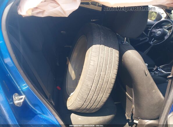 3MYDLBYV5HY173259 2017 TOYOTA YARIS IA Blue VIN კოდის სტიკერის ხედი