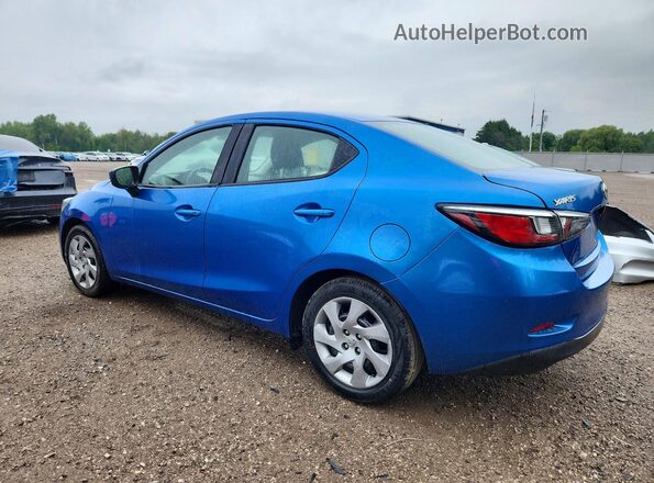 3MYDLBYV6GY116292 2016 TOYOTA YARIS Blue Rear left