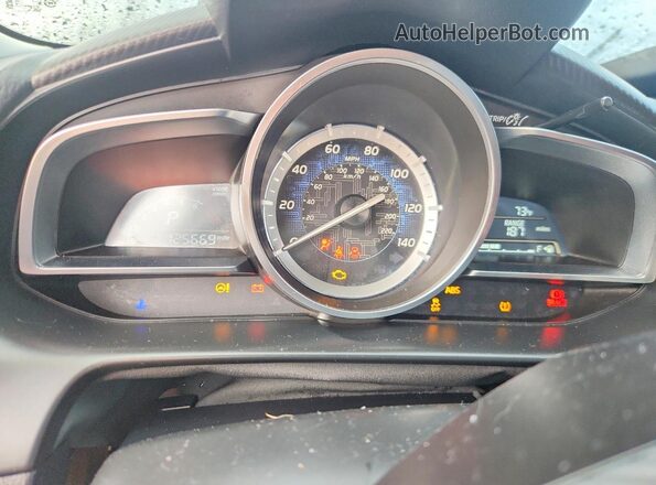 3MYDLBYV6HY191334 2017 TOYOTA YARIS Black Սարքավորումների վահանակի տեսք