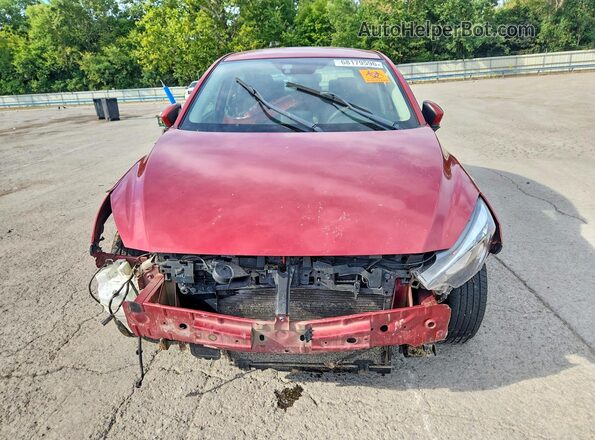 3MYDLBYV8HY187785 2017 TOYOTA YARIS Красный Вид спереди