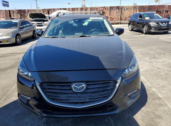3MZBN1L3XJM267065 2018 MAZDA 3 Black Դիմացի տեսք