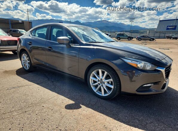 3MZBN1V79HM101047 2017 MAZDA 3 Brown Przód prawy
